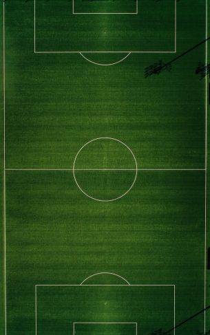 soccer field, top view, green Wallpaper 1752x2800