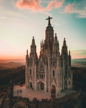 Tibidabo, Barcelona, Spain Wallpaper 3906x4882