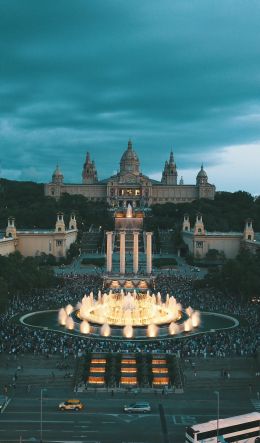 Montjuic, Barcelona, Spain Wallpaper 600x1024