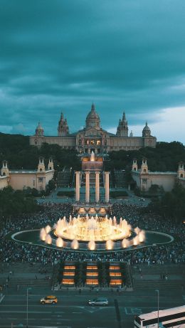 Montjuic, Barcelona, Spain Wallpaper 640x1136