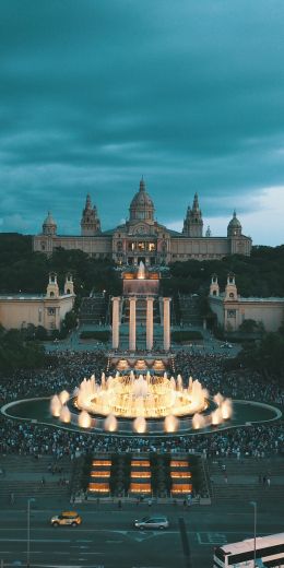 Montjuic, Barcelona, Spain Wallpaper 720x1440