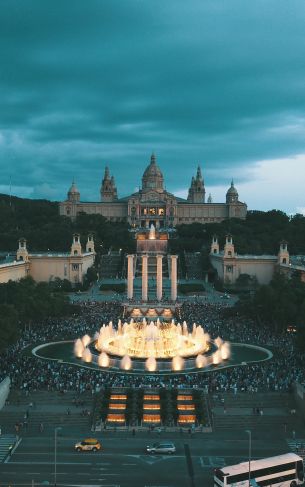 Montjuic, Barcelona, Spain Wallpaper 1752x2800