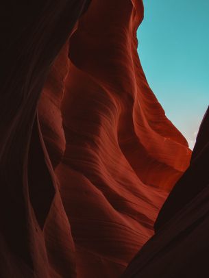 canyon, valley, brown Wallpaper 1668x2224