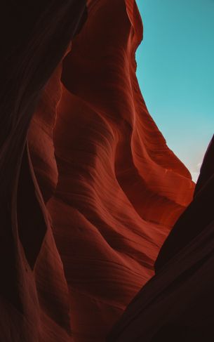 canyon, valley, brown Wallpaper 1752x2800