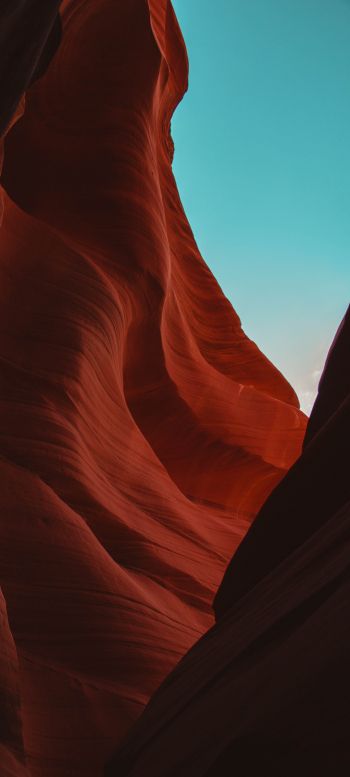 canyon, valley, brown Wallpaper 1440x3200