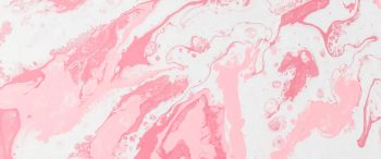 pink marble, background Wallpaper 3440x1440