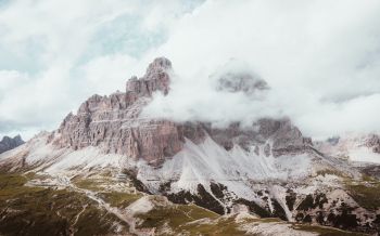 three peaks of Lavaredo, mountains, peak Wallpaper 2560x1600