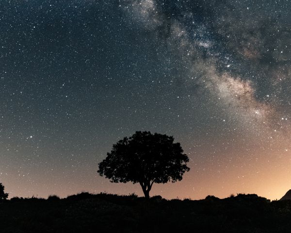 Spain, astro, milky way Wallpaper 1280x1024