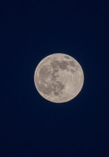 full moon, night, sky Wallpaper 1668x2388