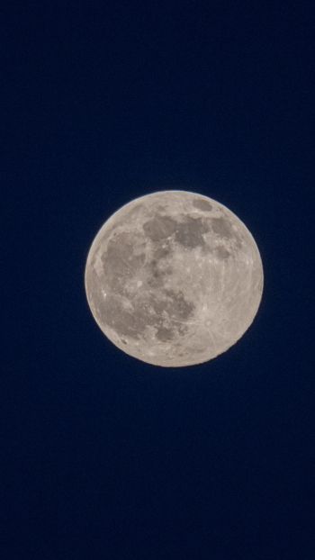 full moon, night, sky Wallpaper 1080x1920