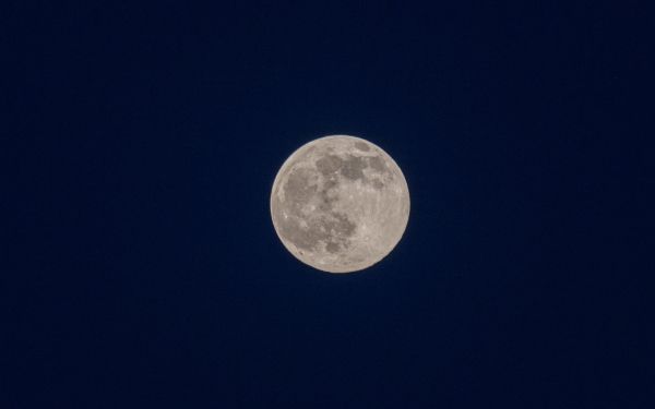 full moon, night, sky Wallpaper 2560x1600
