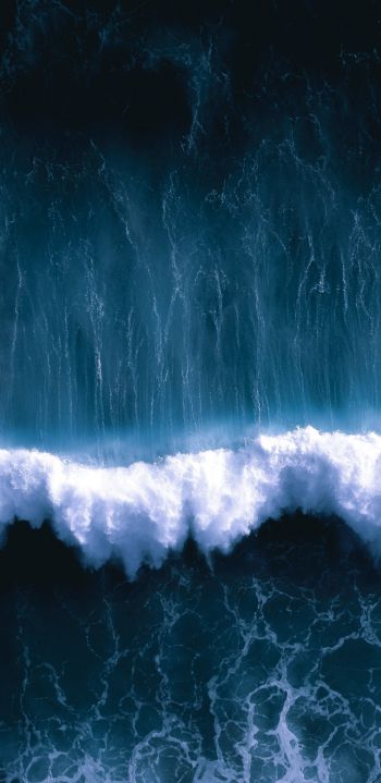 sea wave, sea Wallpaper 1080x2220