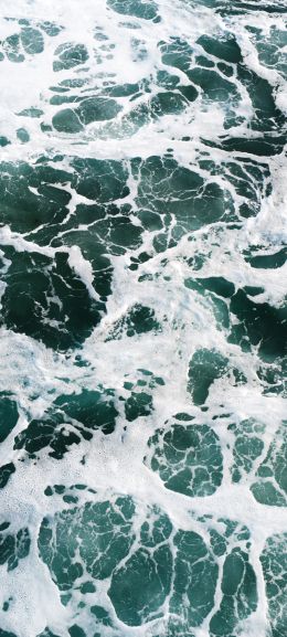 sea foam, sea Wallpaper 720x1600