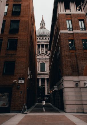 London, Great Britain, street photography, construction Wallpaper 1640x2360