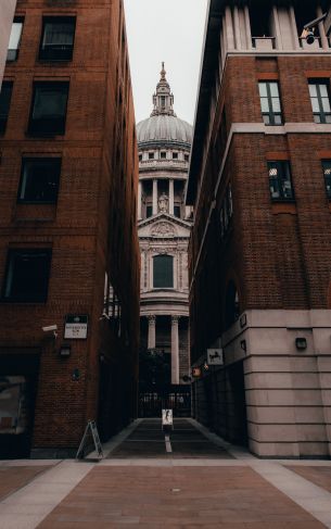 London, Great Britain, street photography, construction Wallpaper 1752x2800