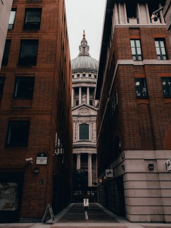 London, Great Britain, street photography, construction Wallpaper 1536x2048