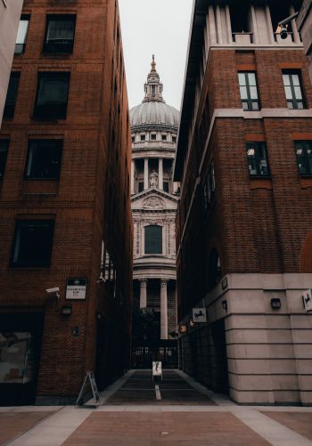 London, Great Britain, street photography, construction Wallpaper 1668x2388