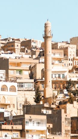 Mardin, Turkey, buildings, construction Wallpaper 720x1280