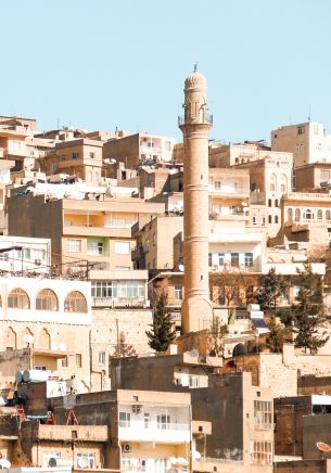 Mardin, Turkey, buildings, construction Wallpaper 1668x2388