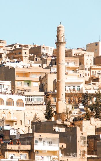 Mardin, Turkey, buildings, construction Wallpaper 1752x2800