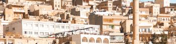 Mardin, Turkey, buildings, construction Wallpaper 1590x400