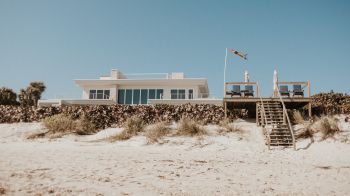 Melbourne Beach, Florida, USA, beach Wallpaper 1600x900
