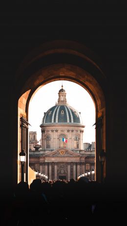 Paris, France, dome, temple Wallpaper 640x1136