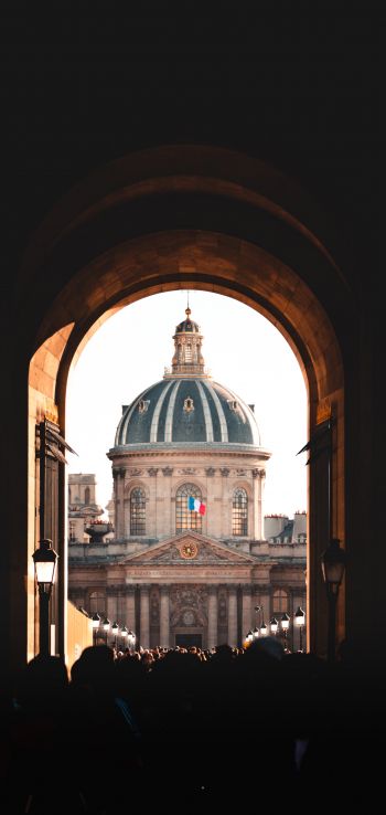 Paris, France, dome, temple Wallpaper 720x1520