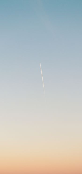 Spain, atmosphere, plane Wallpaper 1440x3040