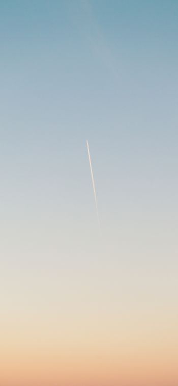 Обои 1125x2436 Испания, атмосфера, самолет