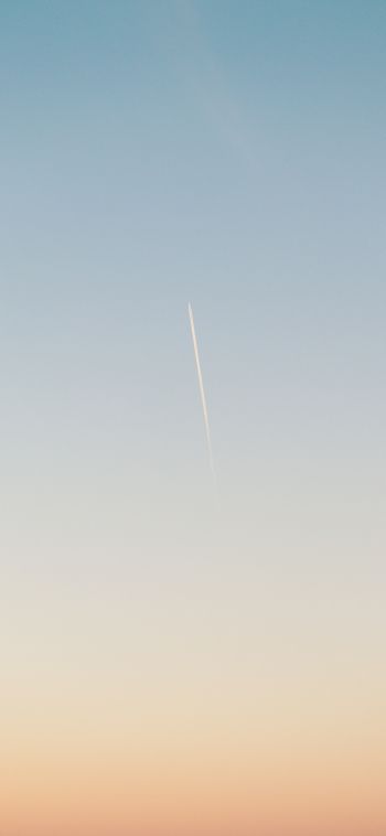 Spain, atmosphere, plane Wallpaper 1080x2340