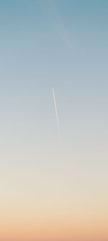 Spain, atmosphere, plane Wallpaper 1440x3200