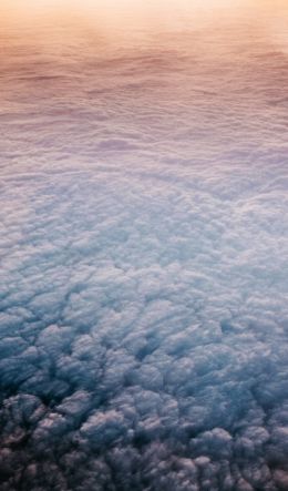 clouds, bird's eye view Wallpaper 600x1024