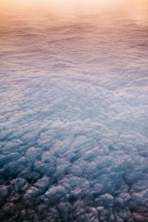 clouds, bird's eye view Wallpaper 3264x4896