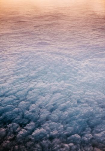 clouds, bird's eye view Wallpaper 1640x2360