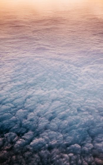 clouds, bird's eye view Wallpaper 1752x2800