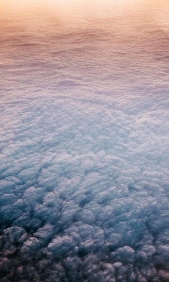 clouds, bird's eye view Wallpaper 1200x2000