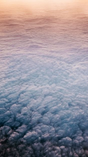 clouds, bird's eye view Wallpaper 720x1280