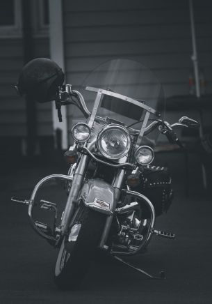 motorcycle, vehicle Wallpaper 1668x2388