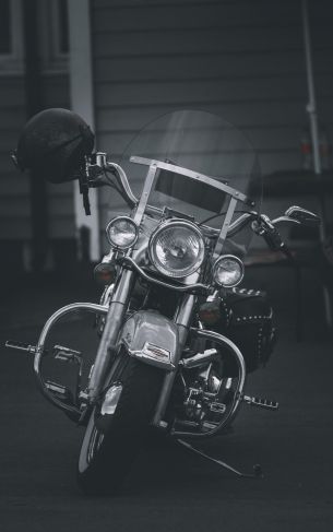 motorcycle, vehicle Wallpaper 1752x2800