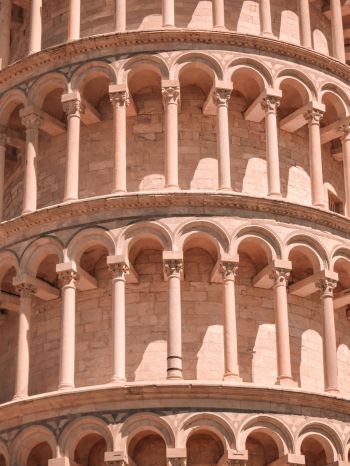 Leaning Tower of Pisa, Pisa, Italy Wallpaper 1668x2224