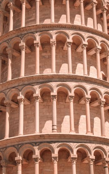 Leaning Tower of Pisa, Pisa, Italy Wallpaper 1600x2560