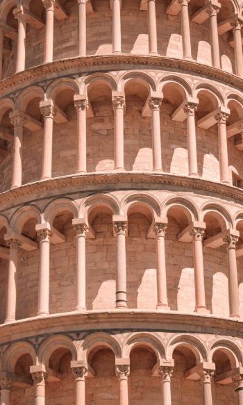 Leaning Tower of Pisa, Pisa, Italy Wallpaper 1200x2000