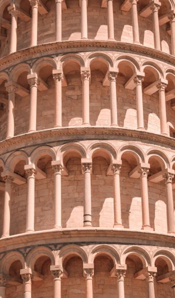 Обои 600x1024 Пизанская башня, Пиза, Италия