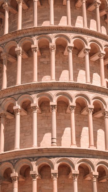 Leaning Tower of Pisa, Pisa, Italy Wallpaper 640x1136