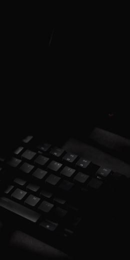 keyboard, black wallpaper Wallpaper 720x1440