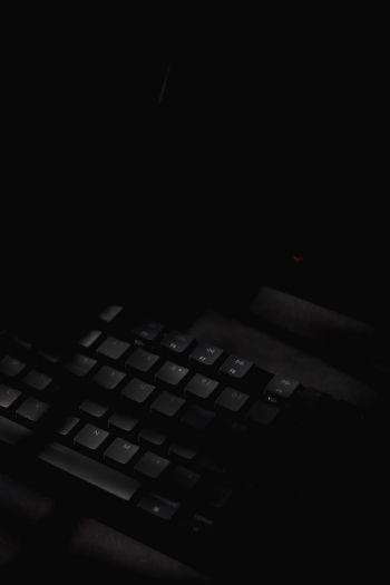 keyboard, black wallpaper Wallpaper 640x960