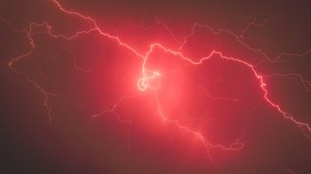 lightning, red Wallpaper 2560x1440