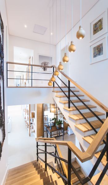 staircase, interior, light Wallpaper 600x1024