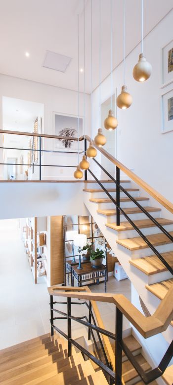 staircase, interior, light Wallpaper 720x1600